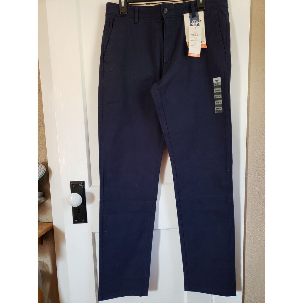 NWT DOCERS ULTIMATE CHINO STRAIGHT FIT SMART 360 FLEX MEN 34X 34